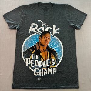 WWE The Rock People’s Champ T Shirt Mens Small Youth Large Wrestling Tee